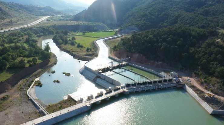 Tokat'ta Akıncı HES açılışı, Bakan Dönmez'in katılımıyla yapıldı