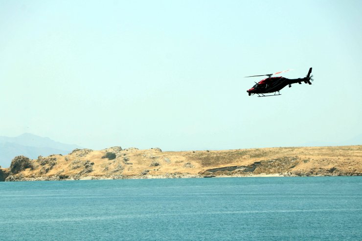 Van Gölü'nde 11 gün önce batan teknenin yeri tespit edildi