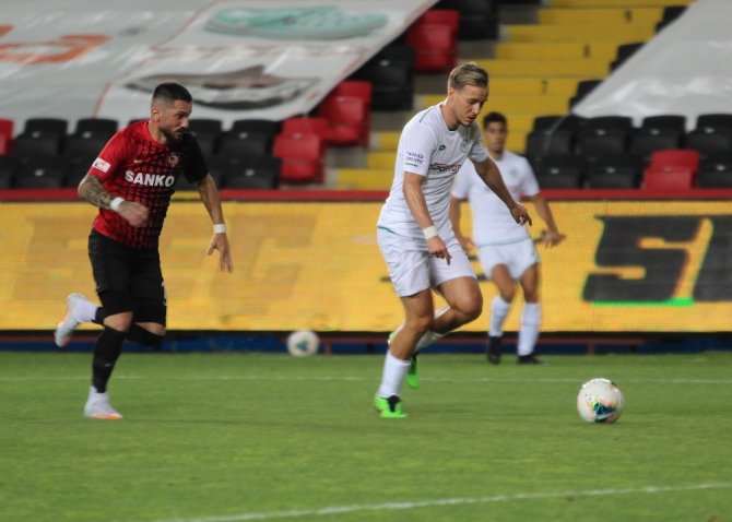 Süper Lig: Gaziantep FK: 0 - Konyaspor: 1 (İlk yarı)