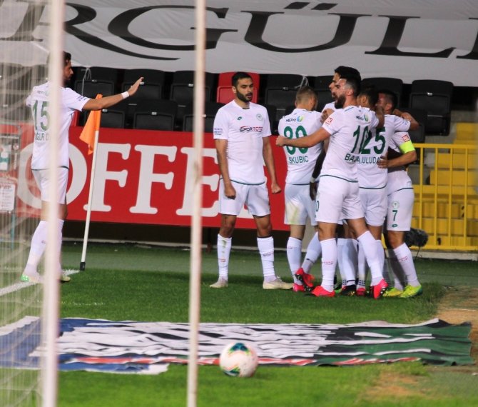 Süper Lig: Gaziantep FK: 0 - Konyaspor: 1 (İlk yarı)