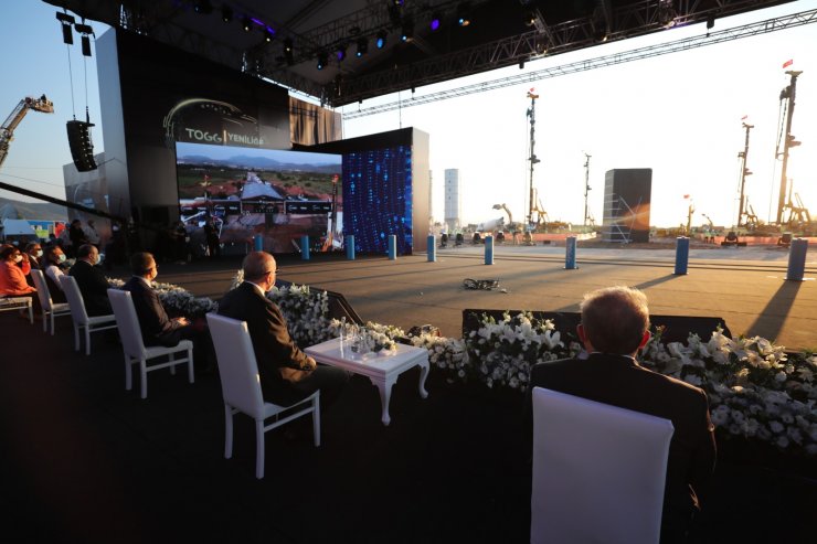 İlk yerli otomobil TOGG'un fabrika temeli Bursa'da atıldı (2)- Yeniden