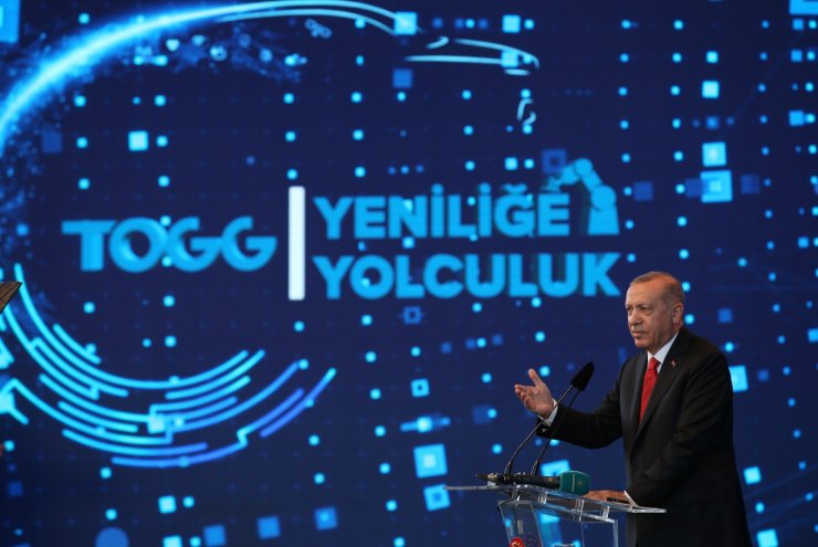 İlk yerli otomobil TOGG'un fabrika temeli Bursa'da atıldı (2)- Yeniden