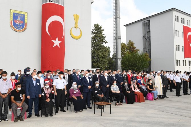Hatay'da şehit düşen Jandarma Uzman Çavuş Konukçu'nun naaşı memleketi Konya'ya uğurlandı