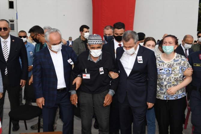Hatay'da şehit düşen Jandarma Uzman Çavuş Konukçu'nun naaşı memleketi Konya'ya uğurlandı