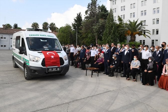 Hatay'da şehit düşen Jandarma Uzman Çavuş Konukçu'nun naaşı memleketi Konya'ya uğurlandı