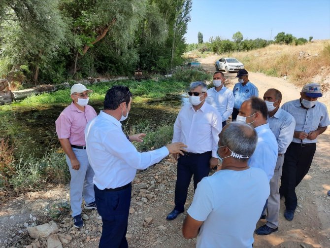 Hüyük'te KOSKİ yatırımları yerinde incelendi