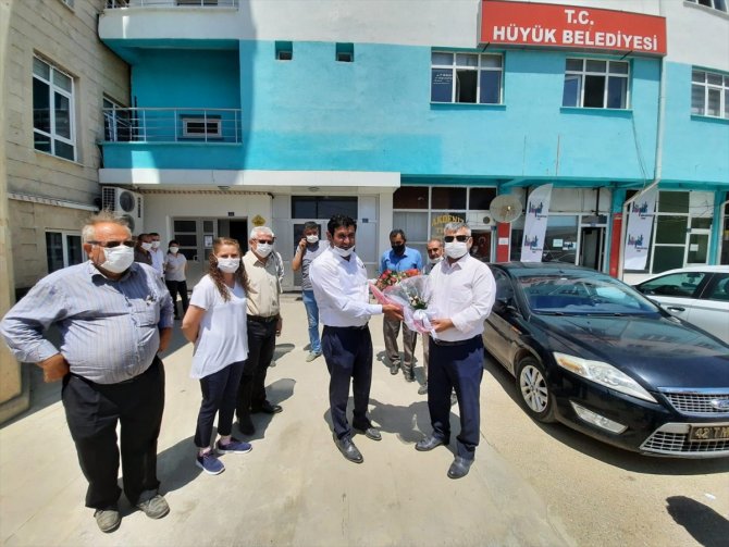 Hüyük'te KOSKİ yatırımları yerinde incelendi