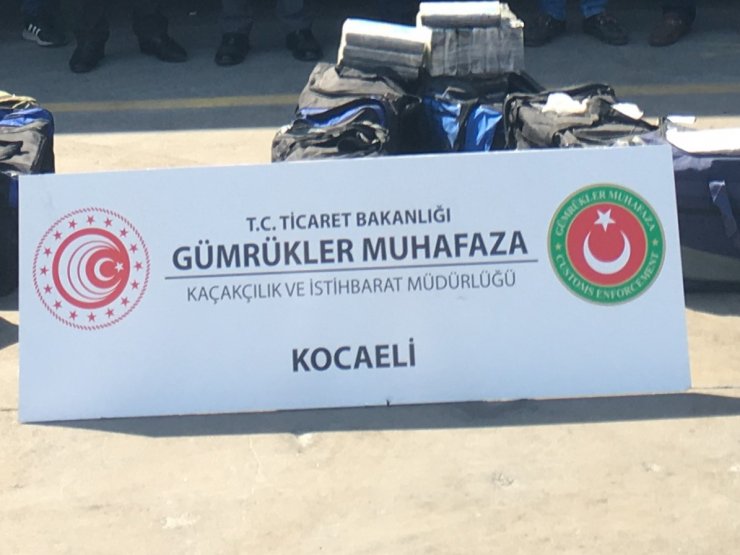 Bakan Pekcan: Kocaeli'nde 540 kilo kokain ele geçirildi