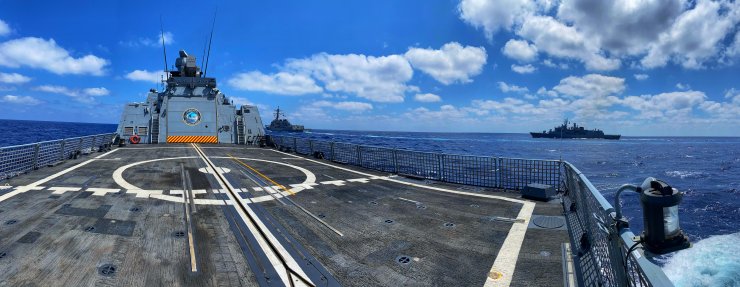 MSB: Doğu Akdeniz'de deniz eğitimleri icra edildi