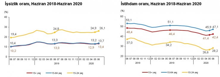 TÜİK-İşsizlik Haziran döneminde yüzde 13.4'e yükseldi (2)