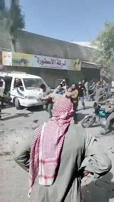 El Bab'da bomba yüklü kamyonla terör saldırısı: 11 ölü