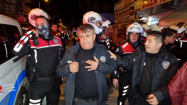 Adana'da kavga ihbarına gelen polisi bıçaklayan şüpheli yakalandı