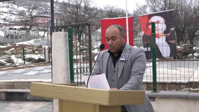 PKK’nın Hamzalı’da katlettiği 23 şehit törenle anıldı