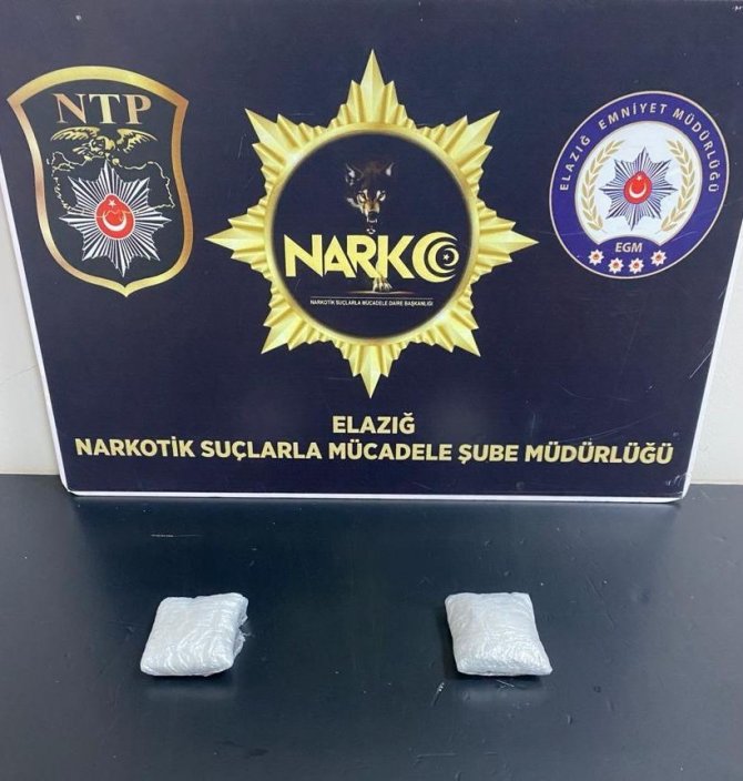 Üzerinden uyuşturucu madde çıkan şüpheli gözaltına alındı