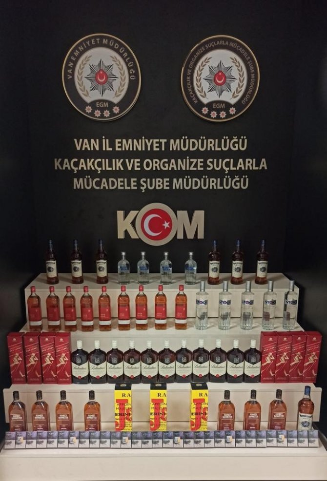 Tabanca kabzası ve sahte içki ele geçirildi