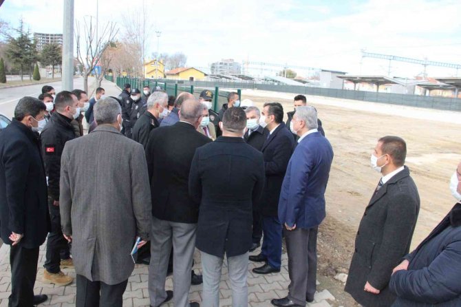 Karaman’da Cumhurbaşkanı Erdoğan'a hazırlanıyor