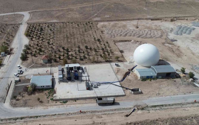 Konya'da metan gazından bir yılda 83 milyon kilowatt elektrik üretildi