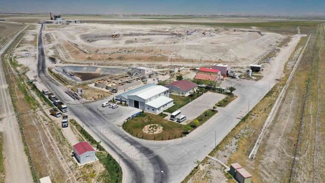 Konya'da metan gazından bir yılda 83 milyon kilowatt elektrik üretildi