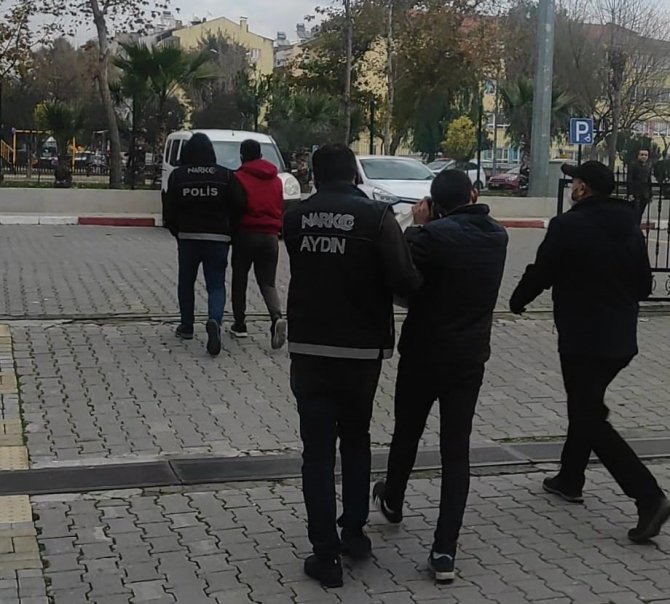 Aydın’da uyuşturucu operasyonu: 3 tutuklama
