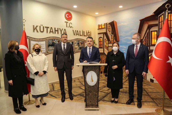 Bakan Pakdemirli Kütahya’da