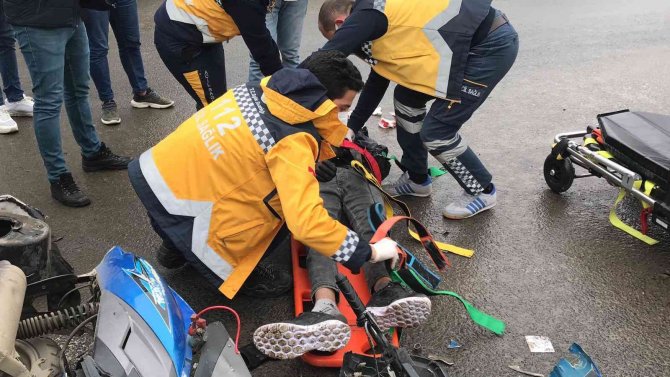 Tekirdağ’da kaza: 1 yaralı