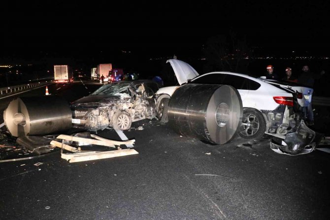 TEM’de arıza yapan cip zincirleme kazaya sebep oldu: 1 yaralı