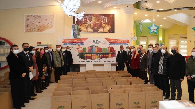 Tokat’ta 155 okul kütüphanesine 80 bin kitap