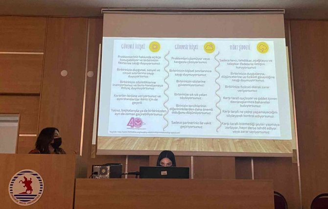 Üniversite öğrencilerden “Şiddetin Farkında Ol” çağrısı