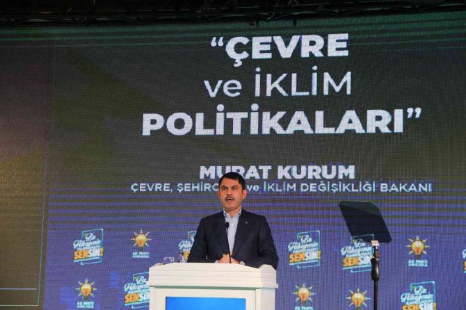 Bakan Kurum: Muhalefetin yeşil alana dahi tahammülü yok!