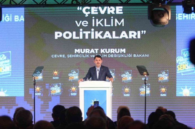 Bakan Kurum: Muhalefetin yeşil alana dahi tahammülü yok!