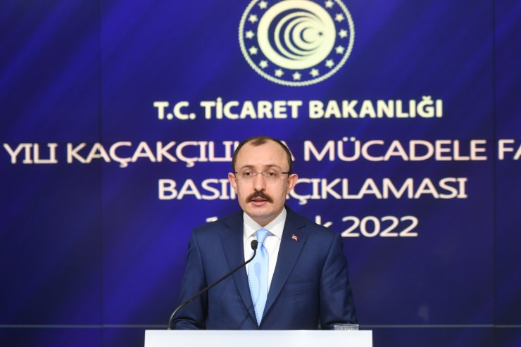Bakan Muş: 7 milyar 749 milyon TL değerinde kaçak eşya ele geçirdik