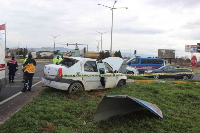 Tır ile otomobil çarpıştı: 1 ölü
