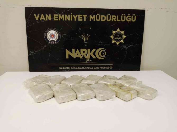 Van’da uyuşturucu operasyonu