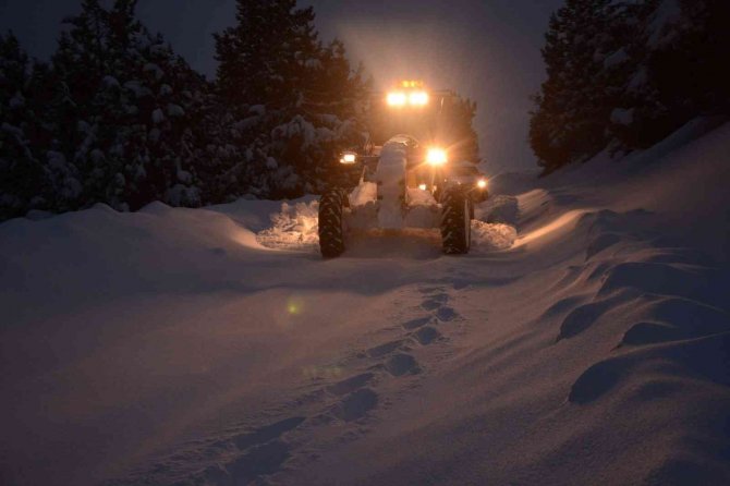 Denizli'de eğitime 1 gün kar tatili verildi