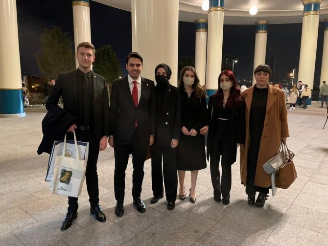 Üniversite öğrencisinin bestelediği Dr. Sadık Ahmet Marşı, Cumhurbaşkanlığı Külliyesi’nde yankılandı