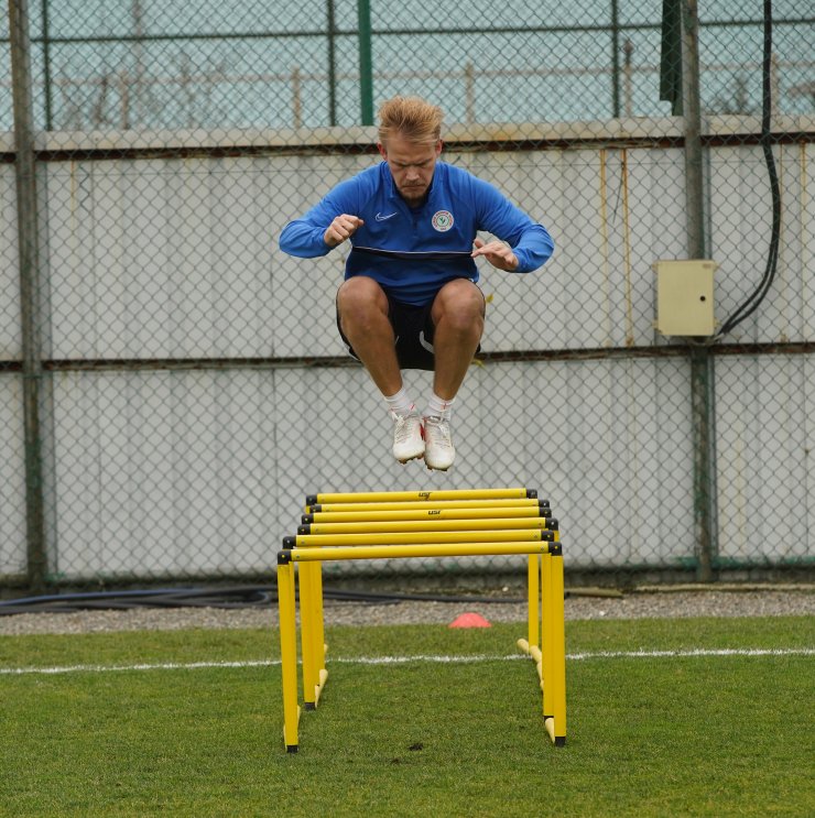 Çaykur Rizespor, Fatih Karagümrük maçı hazırlıklarını sürdürdü