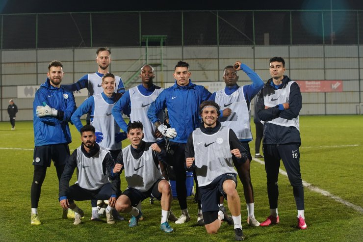 Çaykur Rizespor, Fatih Karagümrük maçı hazırlıklarını sürdürdü