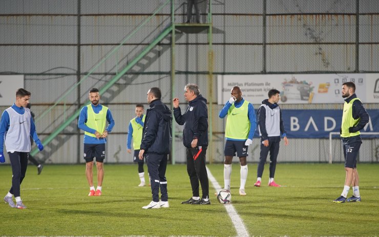 Çaykur Rizespor, Fatih Karagümrük maçı hazırlıklarını sürdürdü