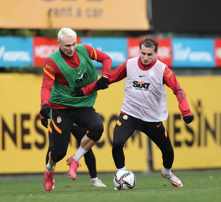 Galatasaray, Torrent yönetiminde çift idman gerçekleştirdi