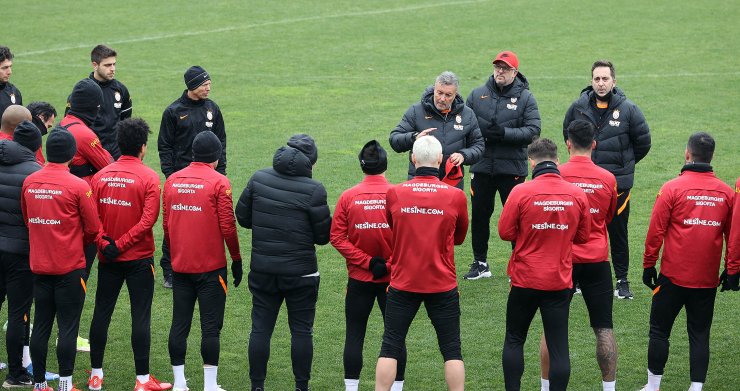 Galatasaray, Torrent yönetiminde çift idman gerçekleştirdi
