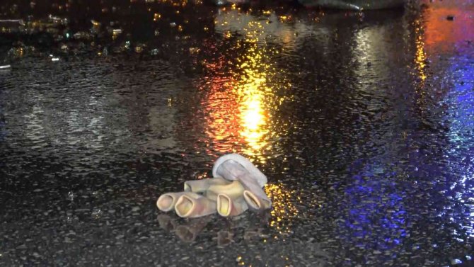 Otomobil bakım yapan işçilerin arasına daldı: 6 yaralı