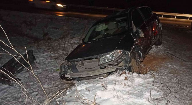 Aksaray’da buzlanma kazalara neden oldu: 8 yaralı