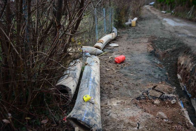 Doğal gaz boru hattı alev topuna döndü