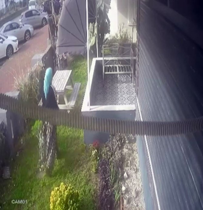 Görenlere ‘pes’ dedirten hırsızlık anları