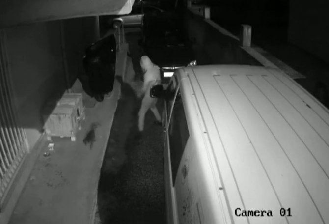 Görenlere ‘pes’ dedirten hırsızlık anları