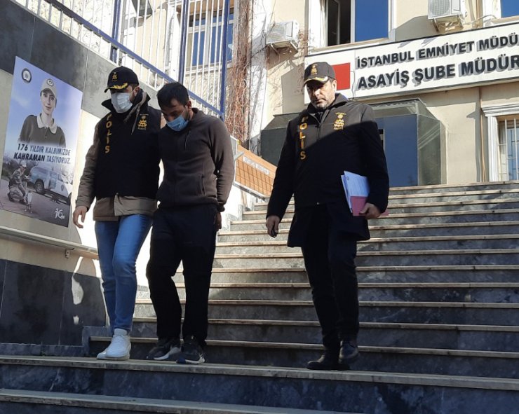 Hırsızları durduramayan güvenlik görevlisi o anları kaydetti