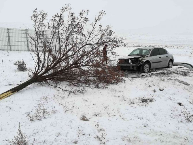 Kırşehir’de trafik kazası: 4 yaralı