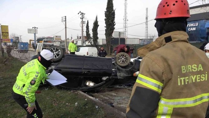 Kontrolden çıkıp karşı şeride böyle geçti...Can pazarı yaşandı