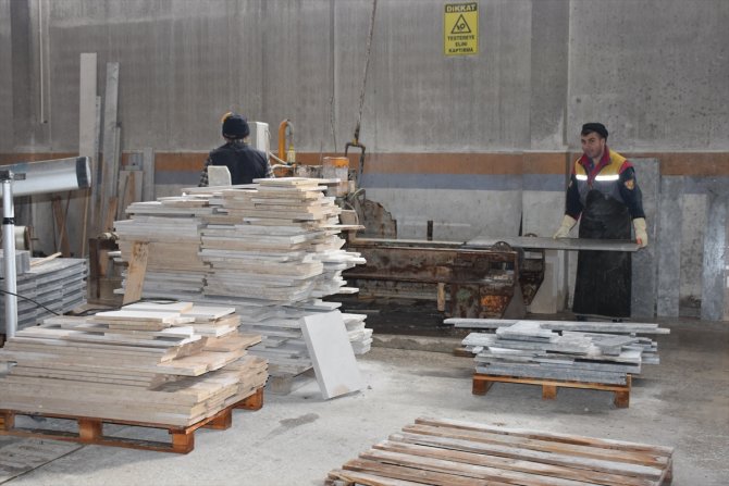 Afyonkarahisar 2021'de 245 milyon dolarlık mermer ihraç etti