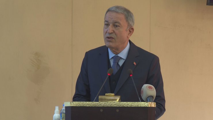 Bakan Akar'dan 3. Kolordu Komutanlığı'na ziyaret